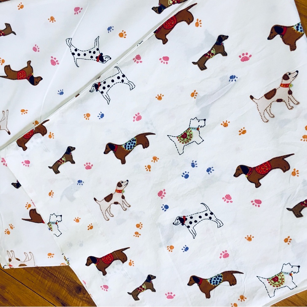 Large body pillow case cover dogs animals bedroom kids playroom home